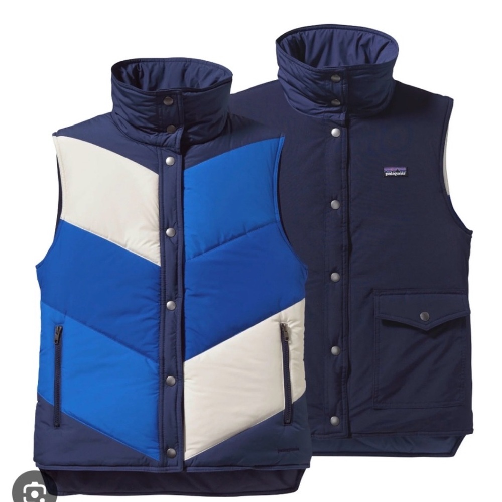 Patagonia Women’s Mirror Lake Reversible Vest Retro- approx size medium